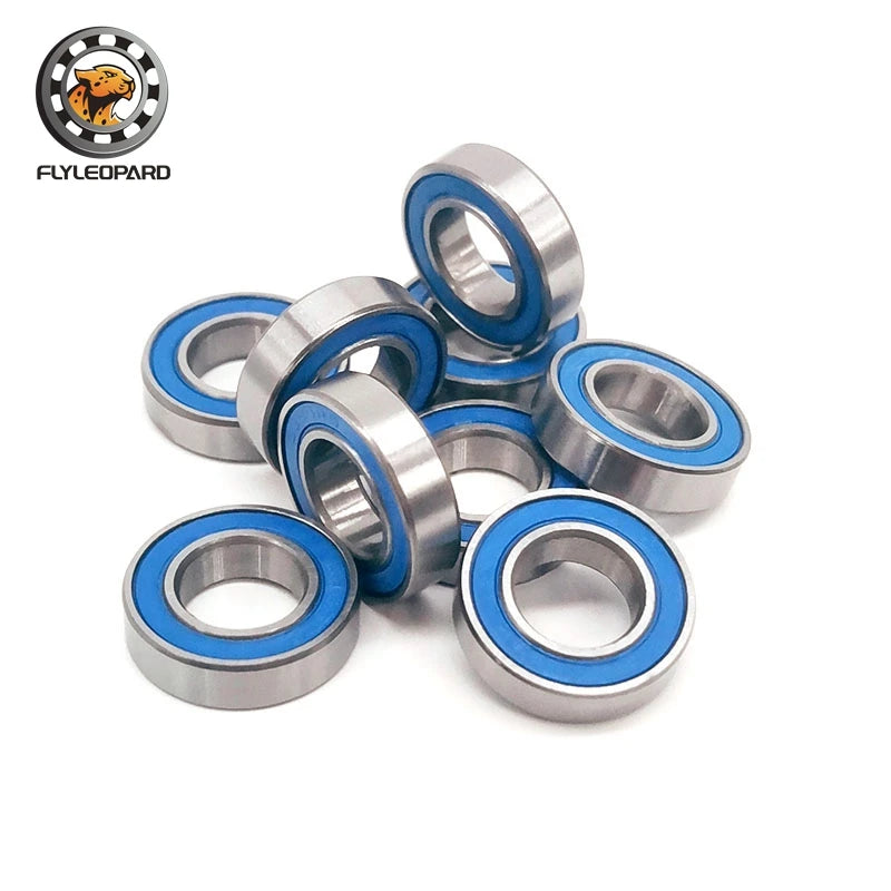 6800RS Bearing 2PCS 10x19x5 mm ABEC-7 Hobby Electric RC Car Truck 6800 RS 2RS Ball Bearings 6800-2RS Blue Sealed