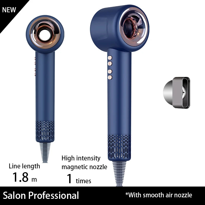 Professional Super Hair Dryer Personal Care Styling Negative Ion Salon Tool Constant Anion Electric Leafless