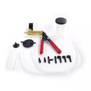 Manual Brake Bleeder Vacuum Pump Kit Automotive Fluid Tester with Gauge Adapters Test Tools Kit for Car Truck Van