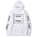 Hoodies Anime Neue Benutzerdefinierte Hoodies Diy Logo Bild Print Kleidung Personalisierte Sport Freizeit Sweatshirt Hoodie Pullover Größe Xs-4Xl