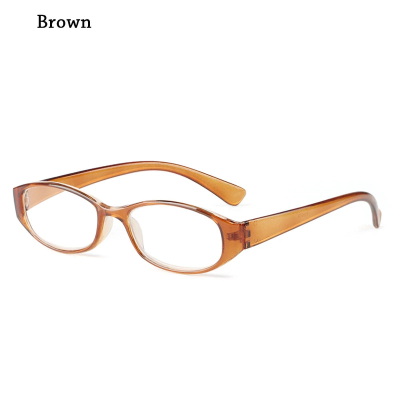 Fashion Reading Glasses Ultra Light Frame Eye Protection Men Women Elegant Comfortable Eyeglasses Diopter +1.0~4.0