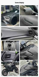 Car Stickers Brushed Aluminum Vinyl Film Car Wrapping Waterproof Air Free Bubble Decal Stickers for Motorcycle Car Accessories