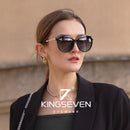 KINGSEVEN 2022 Polarized Women's Sunglasses Gradient Lens Luxury Sun glasses Brand Lentes de sol Mujer