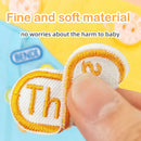 Custom Personalized Washable Cotton Patch Children Embroidery Name Sticker Waterproof Cloth Sewing Label Fabric Clothing Tags