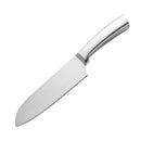 Santoku Scharfes Hackmesser Edelstahl Kochmesser Obst-Schälmesser Fleisch-Fisch-Filetiermesser Küchenutensil