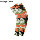 2PC Anti-sunburn Arm Sleeves Exposed Thumb Warmers Sports Sleeve Sunscreen Hand Cover Cooling Warmer for Running Fishing Cycling