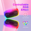 FIFINE USB/XLR Dynamic Microphone with RGB Control/Headphone Jack/Mute,MIC for PC Gaming YouTube Live-Streaming AmpliGame-AM8P