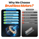 TOPK 2-Pack Handheld Mini Fan Portable USB Rechargeable Small Hand Held Fan & Base Personal Desk Fan Super Compact Cooling Fan