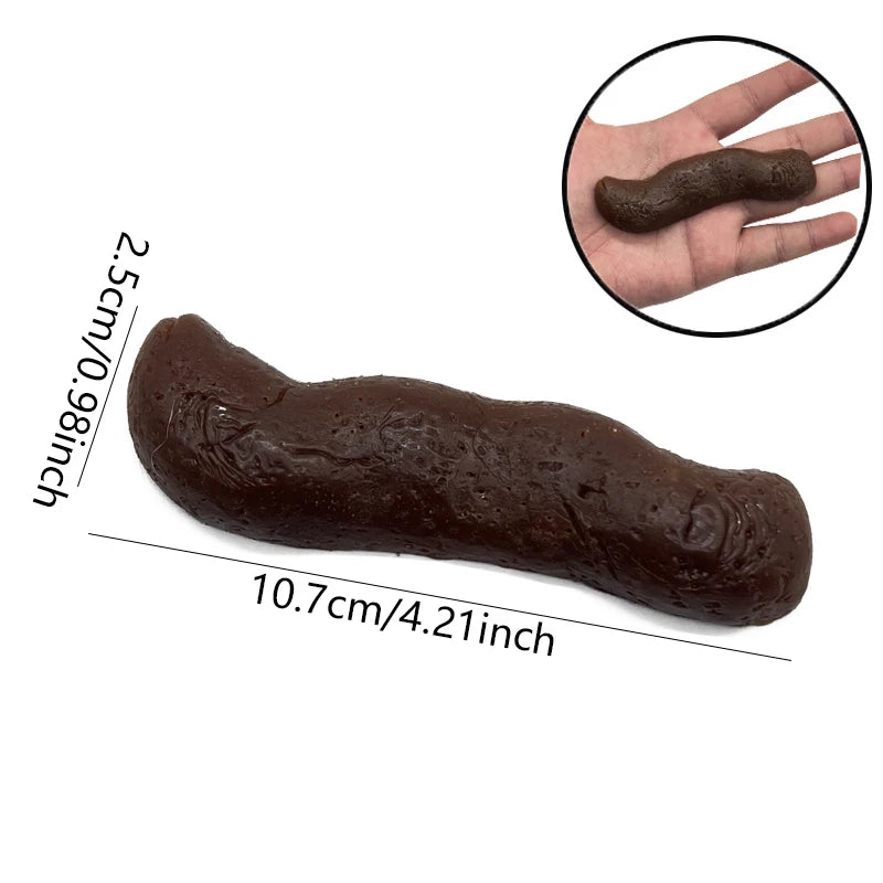 Fake Squishy Poop Funny Realistic Shit Joke Tricky Toys Kids Halloween Party Favors Prank Antistress Gadget Props Adult Gifts