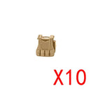 WW2 Military Building Blocks Mini Bricks Solider Figures Gifts Weapon Equipment Accessories USA Greman Vests Armor Toys For Kids