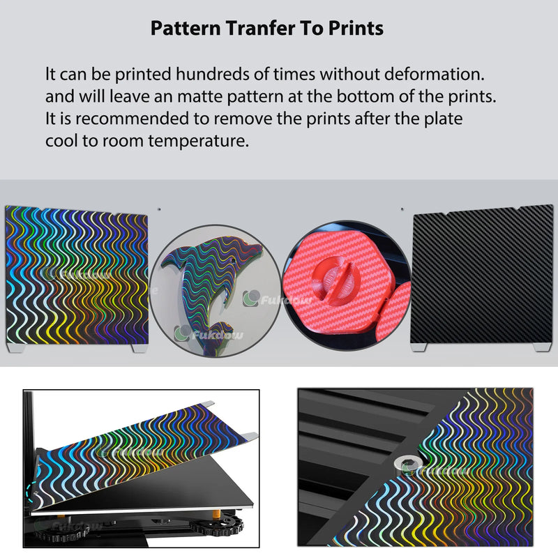 For Ender 3 v3 se/KE Build Plate PET PEO PEY H1H For Creality K1/ K1C PEI Honeycomb Build plate 235 x 235 build plate magnetic