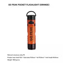 Gopeak Pocket Mini Flashlight Outdoor Key Clip Cap Ambient Led Long Endurance Disaster Relief Emergency 5050 Small Light