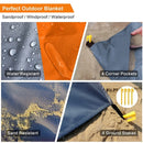 Beach Waterproof Mat 200*210cm Outdoor Picnic Blanket for Travel Hiking Camping Sports Portable Mattress