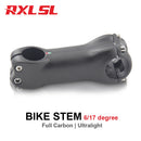 RXL SL Carbon MTB Fahrradlenker-Vorbau UD Matt 6/17 Grad für Mountainbike Rennrad Vorbau Verlängerung MTB Power Fahrradzubehör
