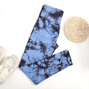 2025 New Tie Dye Gym Women Leggings Fitness High Waist Push Up Casual Sport Leggings Of Women  Running Outdoors