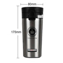 HOT Premium Travel Coffee Mug Stainless Steel Thermos Tumbler Cups Vacuum Flask thermo Water Bottle Tea Mug Thermocup