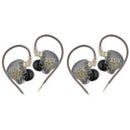 KZ EDX Lite IEM Monitor Headphones Dynamic HIFI Bass Music Earbuds In Ear Wired Earphones Noise Cancelling Sport Gaming Headsets