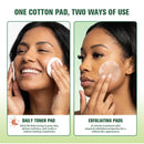 Skincare Anti-Aging, Dark Spot & Wrinkle Minimizing Toner Pads with Snail Mucin, Centella Asiatica, Niacinamide, Peptide Complex