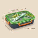 Microwavable 304 Stainless Steel Lunch Box 2/3 Compartment Bento Box Leakproof Food Storage Containers Adults Kids School