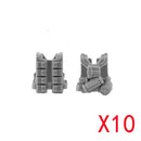WW2 Military Building Blocks Mini Bricks Solider Figures Gifts Weapon Equipment Accessories USA Greman Vests Armor Toys For Kids