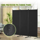 SucceBuy Room Divider 1/3/4 Panel Room Dividers and Folding Privacy Screens Fabric Partition Room Dividers for Office Home Study