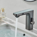 Smart Sensor LED Faucet Bathroom Basin Infrared Faucet Kitchen Sink Mixer Tap Hot and Cold Vanity Touchless Tap Digital Display