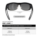 MAXJULI Polarized Sunglasses for Men Women Fit Over Glasses  Wraparound Sunglasses gafas de sol hombre lentes de sol 8239