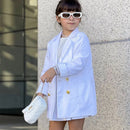 Kids Trendy Sunglasses 2024 Children Sun Glasses Rectangle Frame Baby Girls Boys Child Goggle UV400 Eyewear 2-8 Years Eyeglasses