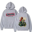 Hoodies THE EXPLOITED Theme Singer Graphic Printing Clothing Hooded Hip Hop Casual Unisex Autumn Winter Fleece Sweatshirts
