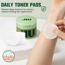 Skincare Anti-Aging, Dark Spot & Wrinkle Minimizing Toner Pads with Snail Mucin, Centella Asiatica, Niacinamide, Peptide Complex