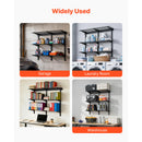 The Vertical Arsenal | Heavy-Duty 3-Tier Wall-Mounted Steel Garage Shelving