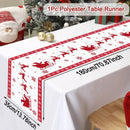 Christmas Table Runner Merry Christmas Decoration For Home Xmas Table Decor 2025 Navidad Notal Noel Ornament Happy New Year 2026