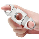 Portable Humidor Cigar Box Travel Cigar Case Leather Cedar Wood Cigar Humidor Box W/ or W/O Cutter Lighter Puro Set Accessories