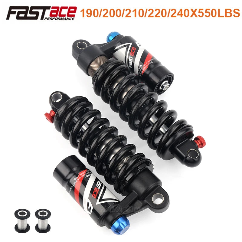 Fastace ALX13RC 1.0/2.0 Front Fork Hydraulic Suspension Electric Dirty Bike Rear Shock 265mm for Surron Talaria Sting Gold