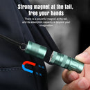Trustfire MINIE EDC Flashlight with Magnetic LED Rechargeable Mini EDC Keychain Flashlights Outdoor Tool For Camping Hiking