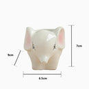 Nordic New Style Ceramic Animal Flower Pot Cartoon Zebra Sheep Cow Head Mini Pot Succulents Plants Bonsai Pots Home Decoration