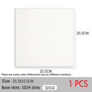 Baseplate 32x32 16X32 Dots Classic Brick Plate Building Blocks DIY Constructor Parts Baseplates Compatible Brands City Friends