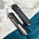 Glykon Knife  OTF Tech Knives M390 Blade EDC Self l Pocketknives Aluminum Alloy Handle Defense Military Tactical outdoor tools