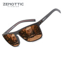 ZENOTTIC Polarisierte Sonnenbrille Damen Herren Leichtes TR90 Gestell UV400 Schutz Eckige Sonnenbrille 2022 2023