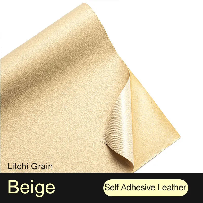 Leather Repair Patch Self-Adhesive Leather Tape DIY Upholstery Vinyl Sticker for Couches Sofa Furniture Car Seats Bags Jackets