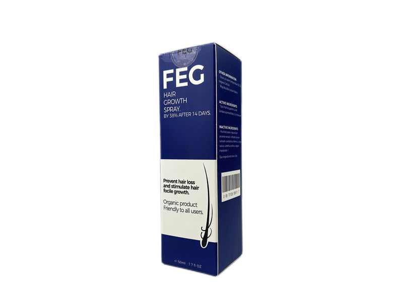 FEG Hair Growth Spray Advanced Formula Rapid and Effective Scalp Care Hair Strengthening Revitalizing Salon-QualityBattle