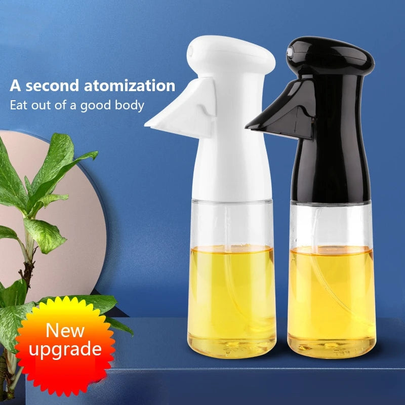 Olive Oil Spray for Fitness Cookware Set BBQ Oil Dispenser Sauce Bottle Sprayer Tableware Kitchen Dining Bar Home Garden