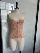 The Échappée | Lace-Up Strapless Corset Top — Summer 2026