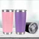 Water Bottle Thermal Mug Drinkware Beer Cups Insulated Leakproof 20oz With Lids Stainless Steel With Lids Vacuum