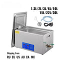 SucceBuy 1.3L 2L 3L 6L 10L 15L 22L 30L Ultrasonic Cleaner Lave-Dishes Portable Washing Machine Ultrasound Home Clean Appliances