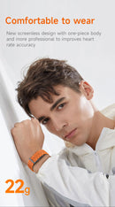 The Silent Companion | Screenless Health Smart Band with Heart Rate & Sleep Monitoring