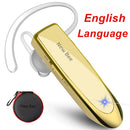 New Bee Bluetooth Headset V5.0 Kabellose Kopfhörer mit Mikrofon 24 Stunden Ohrhörer Mini Freisprecheinrichtung für iPhone Xiaomi