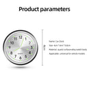 Mini Car Clock Luminous Auto Stick-On Digital Watch Mechanics Quartz Motorcycle Clocks Auto Ornament Car Accessories