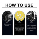 60g Tire Blackening Coating Paste Kit Universal Wheel Polishing Cleaning Anti-Aging Cleaner For Car Motorcycle Bicycle Tire