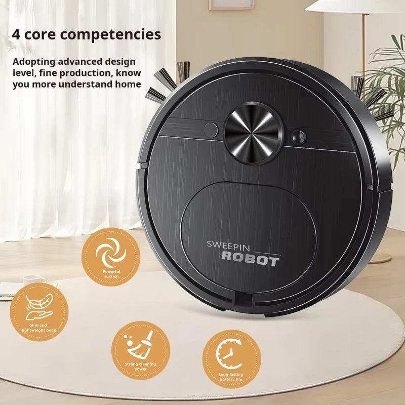 Xiaomi Smart Sweeping Robot Vacuum Cleaner 3 in 1 Robot Vacuum Cleaner 4000 Pa Suction Power Great for Pet Hair Carpets Floors